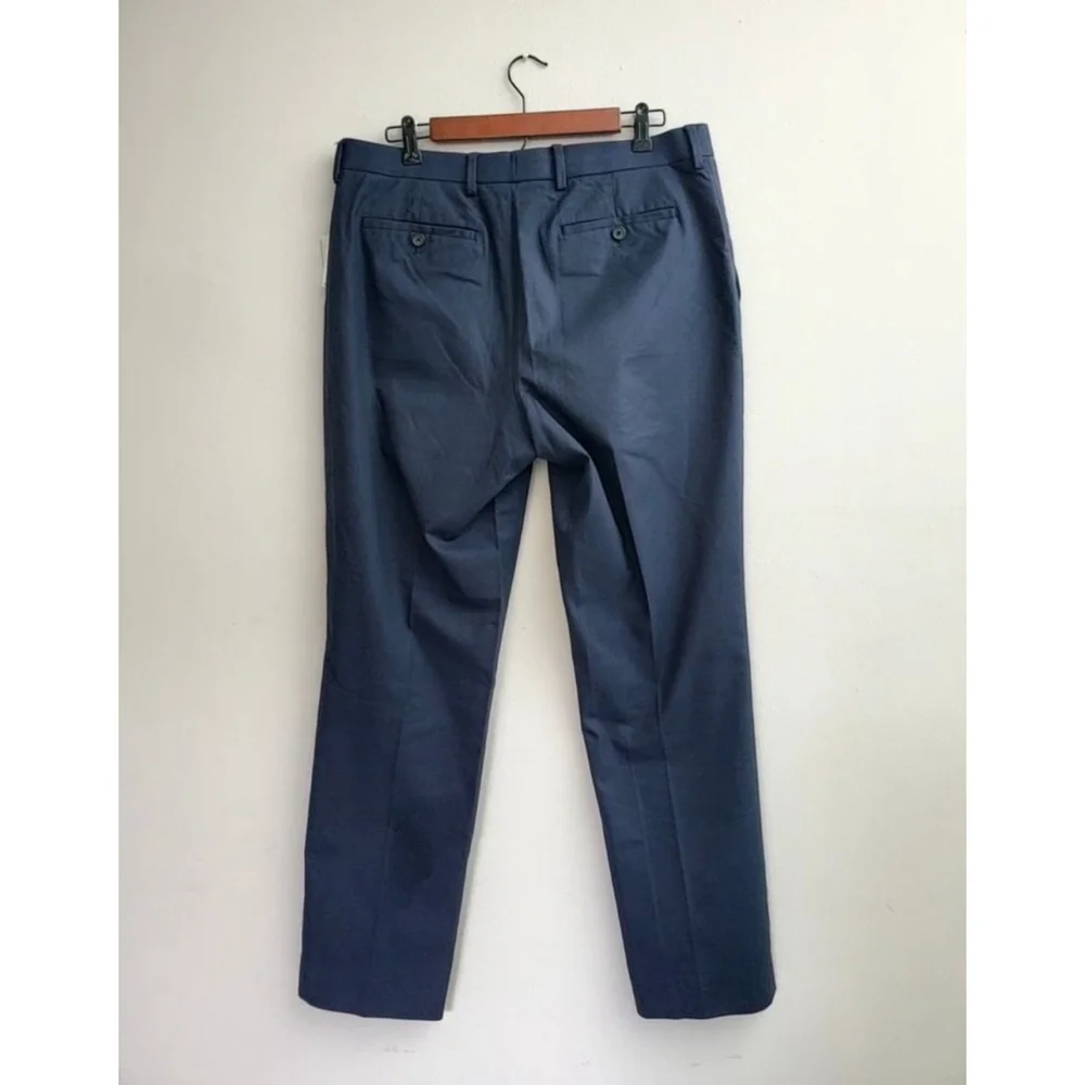 Men's Banana Republic Navy Standard Fit Dress Pants Waist 33 Navy Blue NWT